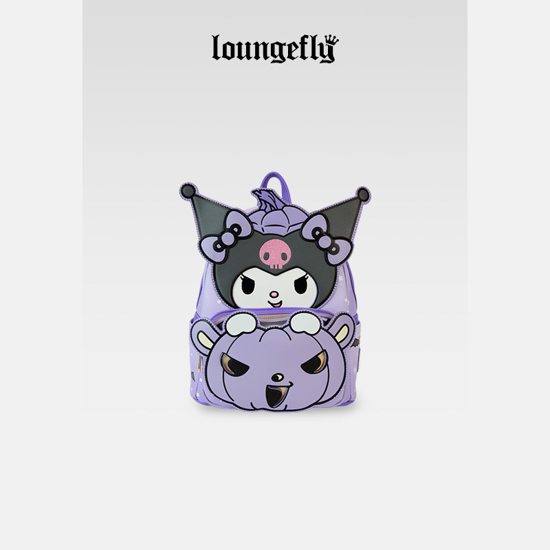 LF x 三丽鸥联名 库洛米美乐蒂HelloKitty背包女士双肩包书包夏季