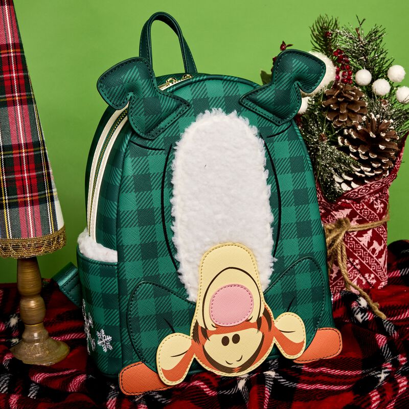 迪士尼圣诞款小熊维尼跳跳虎背包