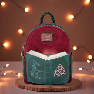 Loungefly美剧圣女魔咒影之书魔法正版周边双肩包女发光迷你背包