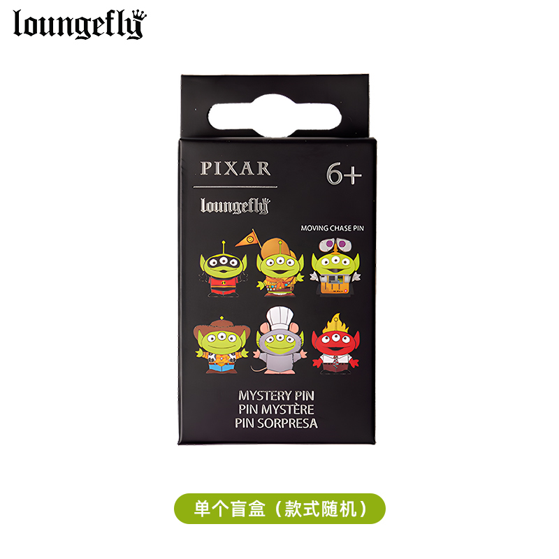 【U先测评】价值89元玩具总动员三眼仔徽章盲盒随机*1个