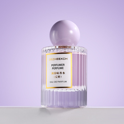 新款调香师反转香水和直播爆款黑咖学生清新花果香调香水