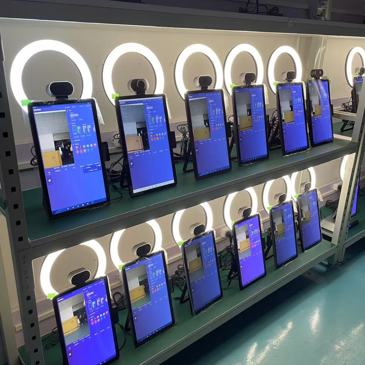 桌面直播机一体机抖音带货手机投屏显示器无人直播大屏绿幕设备S3