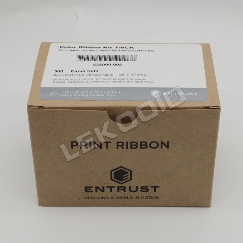 Entrust 德卡datacard cd800/cp80系列彩色带535000-008原装500印