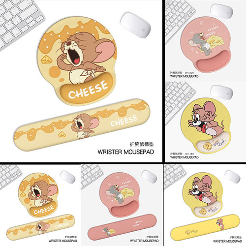 护腕鼠标垫猫和老鼠护腕托办公