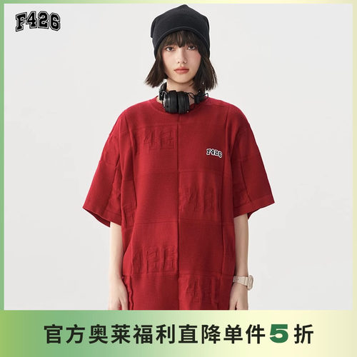 F426官方国潮牌情侣嘻哈短袖