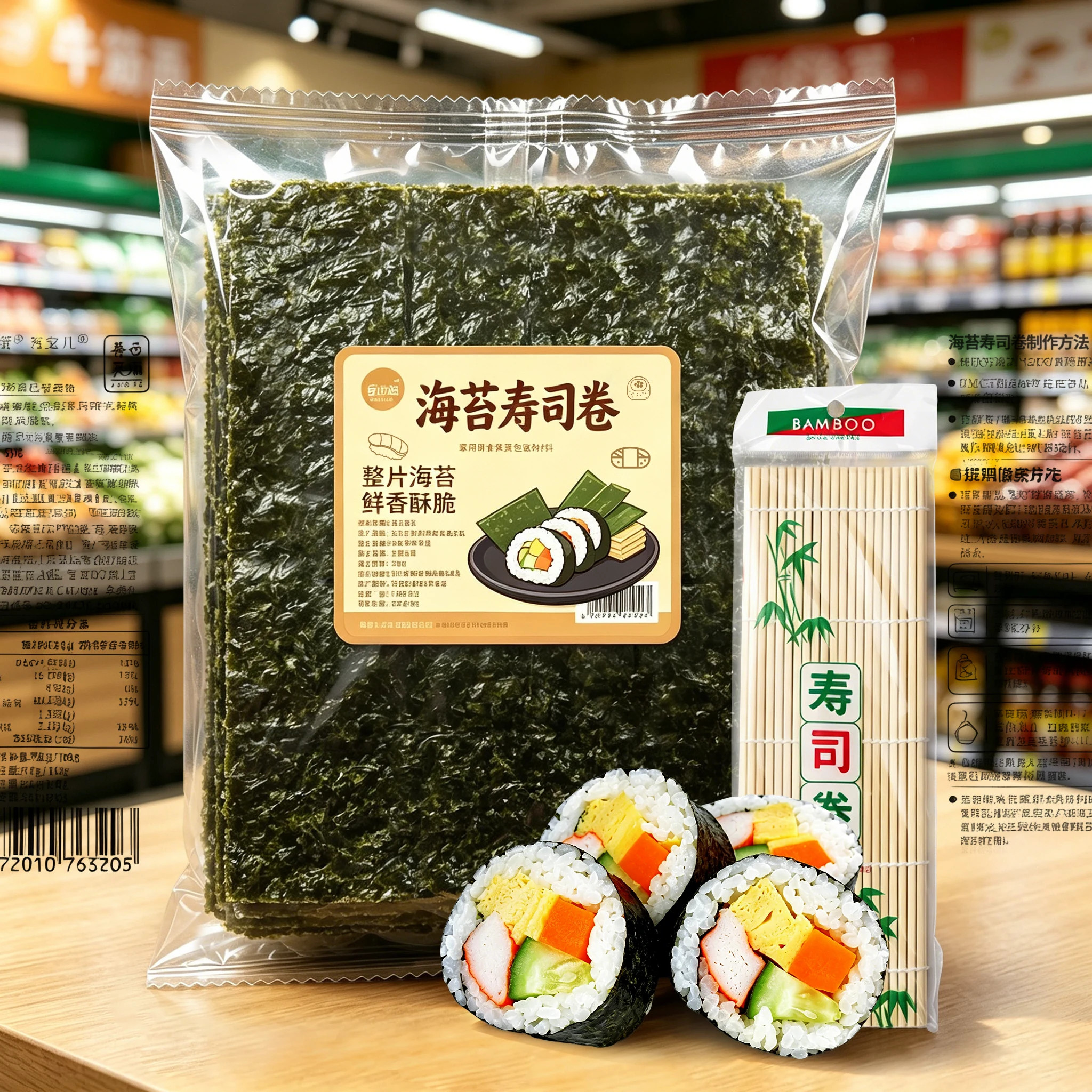 【会员超市同款】儿童寿司海苔片