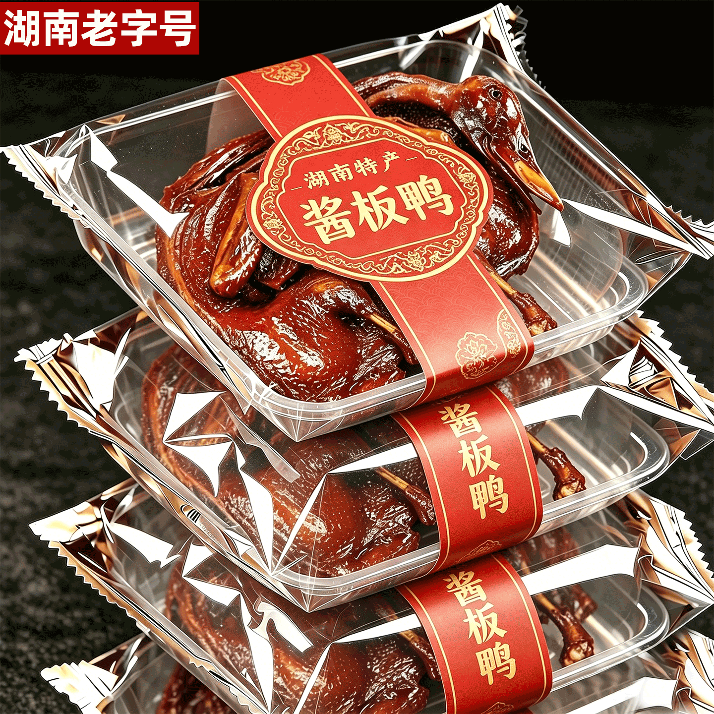 农科院推荐酱板鸭湖南常德特产正宗麻辣手撕鸭整只熟开袋即食下酒