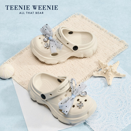 TeenieWeenie女童防滑洞洞鞋