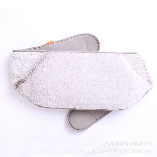 兔绒护腰带热敷腰部加热保暖暖宫电热二合一静面兔毛