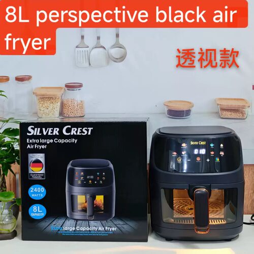 空气炸锅家用8L Air fryer智能触屏烤箱大容量烤箱电炸锅