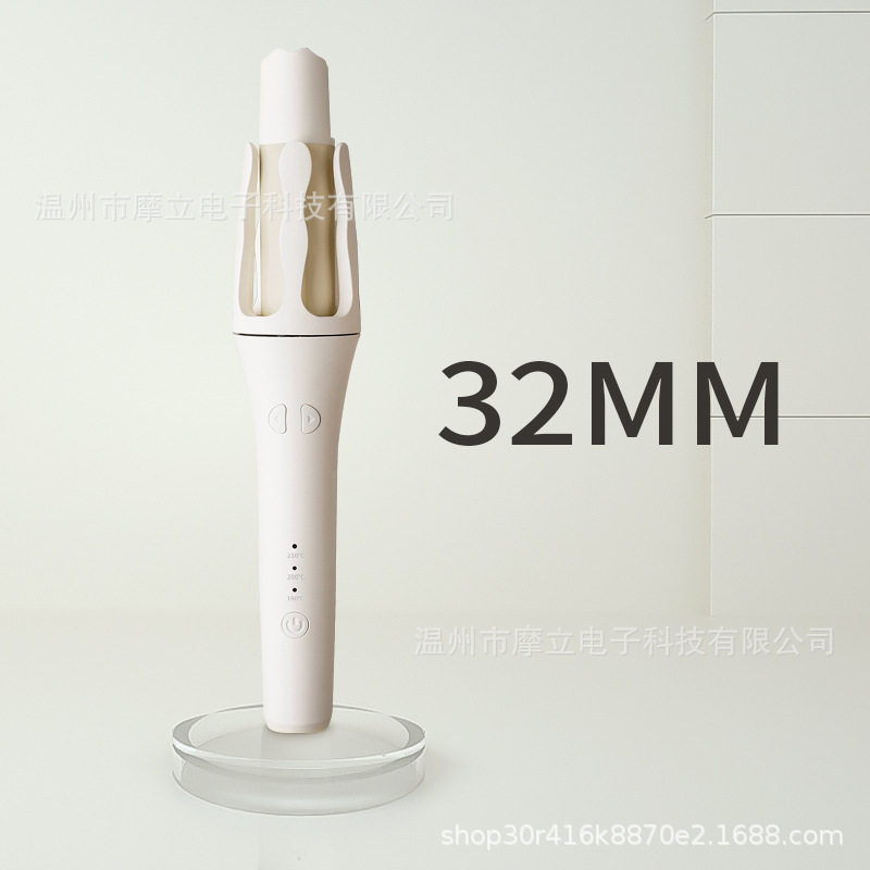 32mm真实负离子卷发棒大波浪卷发棒韩系水波纹卷发棒电动旋转