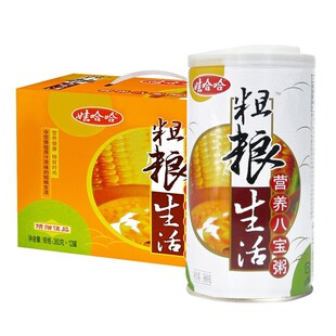 娃哈哈八宝粥粗粮生活中秋送礼粗粮生活整箱营养早餐粥方便速食粥