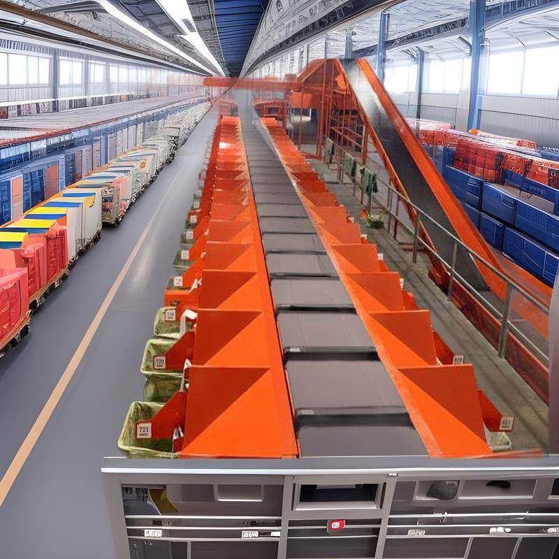 快递分拣设备交叉带分拣机适用仓储物流电商生鲜等各行业