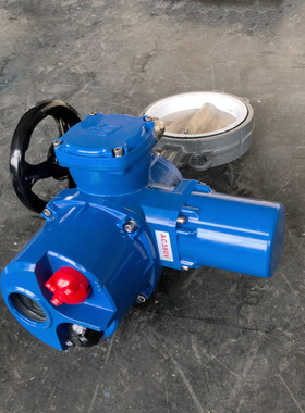 F46防腐耐磨一体式电动对夹蝶阀D971F46-16P DN150不锈钢材质