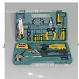 13pc吹塑盒家用 13件套工具箱 带尖嘴钳子套装 工具 大款