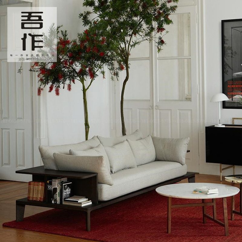 现代中式简约三人沙发民宿酒店会所样板房布艺沙发设计师家,电子元器件市场,电线扎带/束线带,淘宝优惠券,粉丝福利购,淘宝优惠卷