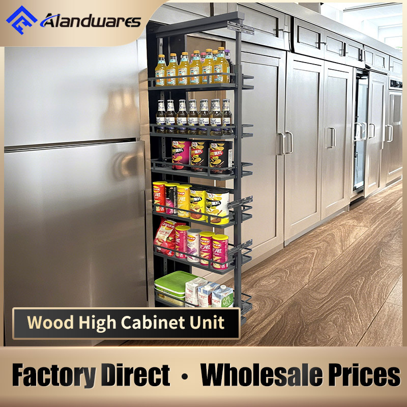 kitchen accessories pantry multilayer pull out organizer