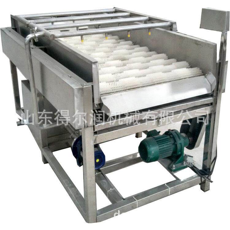 福建荔浦芋头去皮清洗机 毛辊式芋头去皮设备 操作简节省人工