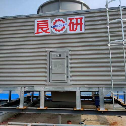 厂家供应低噪音侧出风方形横流塔 工业散热水塔 冷却塔凉水塔降噪