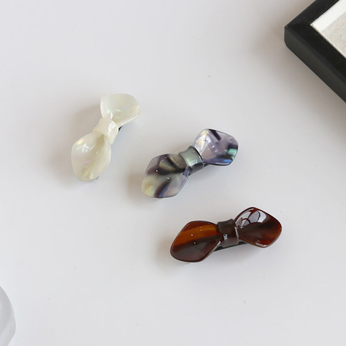 醋酸小号弹簧夹发夹女气质马尾