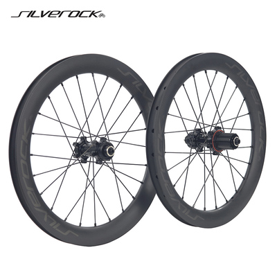 SILVEROCK碳纤16寸18寸碟刹轮组