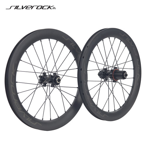 SILVEROCK碳纤16寸18寸碟刹轮组
