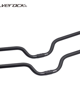 SILVEROCK 碳纤维抬升车把小M手把25.4*600mm折叠车小布燕把新款