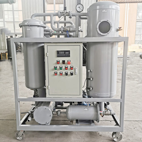 TR-ZJC-10透平油破乳化除水真空滤油机