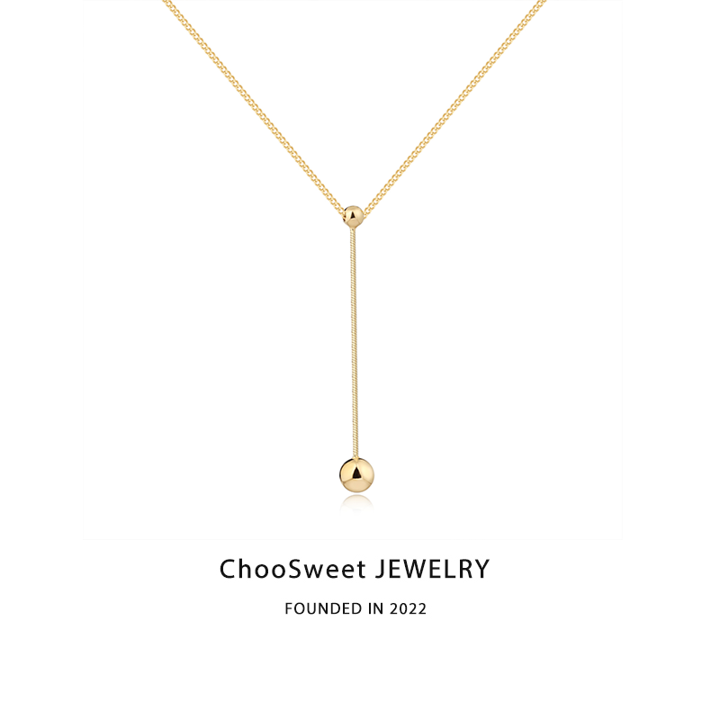 「若离」ChooSweet S925纯银项链轻奢高级感ins风小众设计感颈链