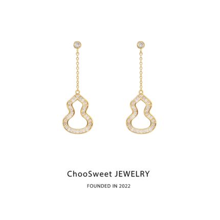 「福禄」ChooSweet 葫芦耳钉女925纯银高级感轻奢耳饰度假风耳坠
