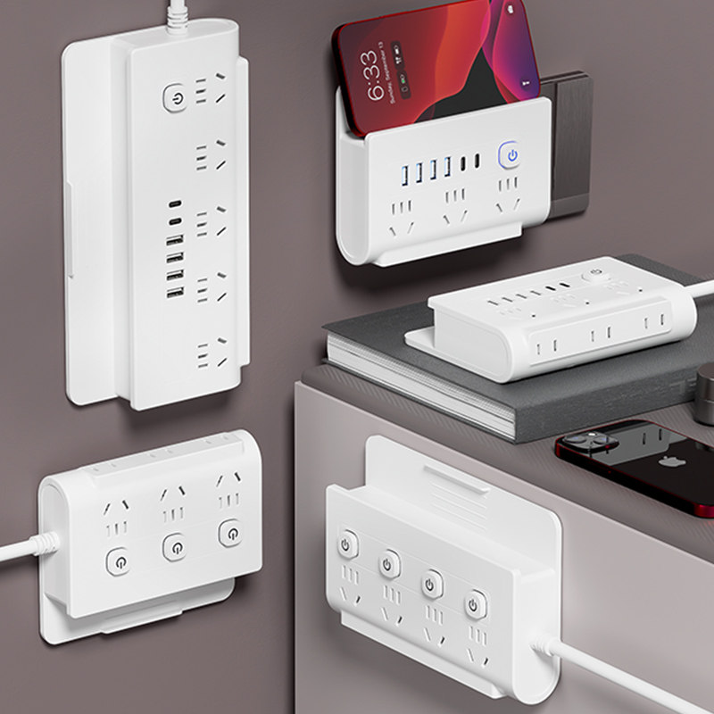 公正午全铜插座多用快充USB插排