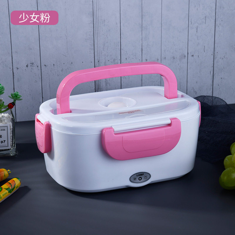 电热饭盒保温加热饭盒自热车载便携式可插充电便当盒家用礼品