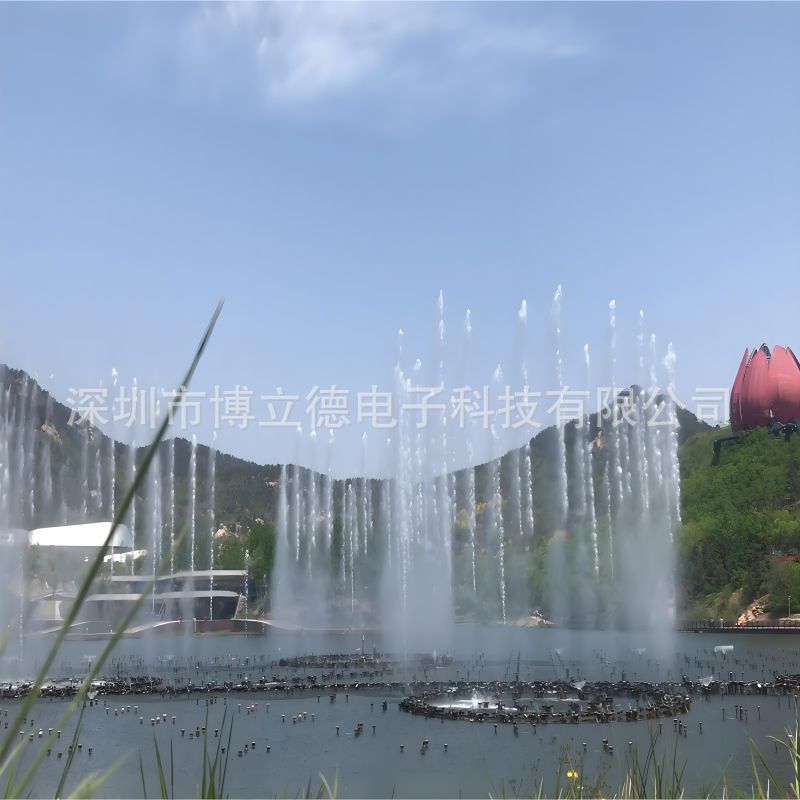 音乐喷泉全套设备厂家户外大型广场气爆喷生产制作水池喷泉景观