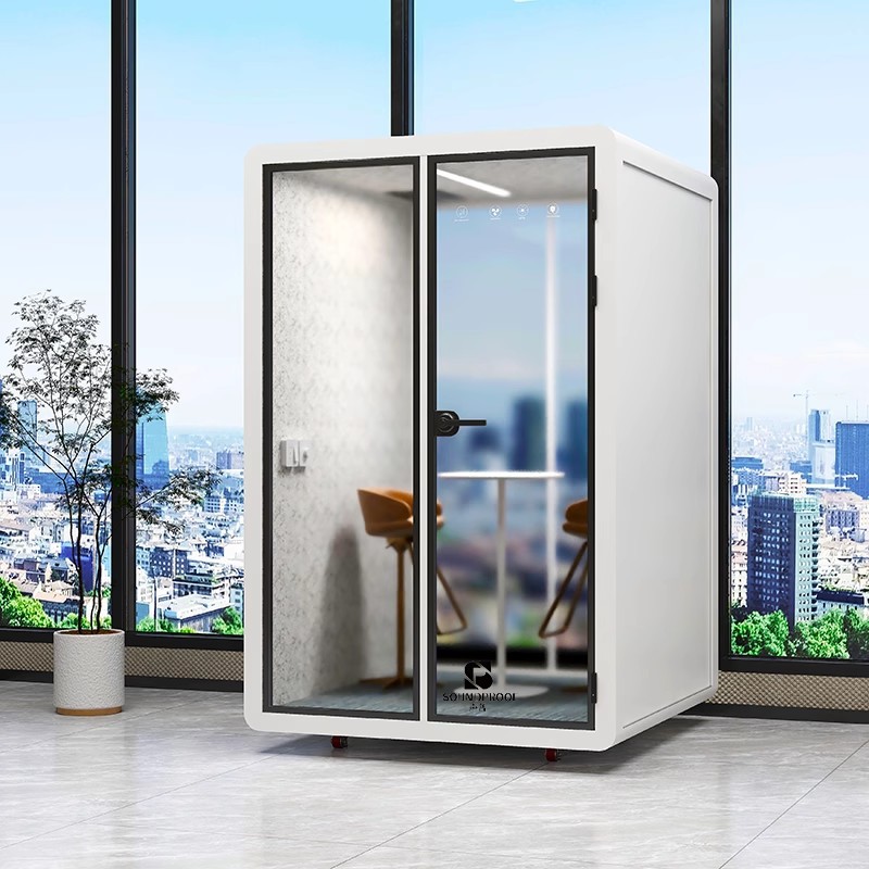 隔音房静音舱办公室电话亭洽谈室隔音钢琴房架子鼓室直播间宠物房