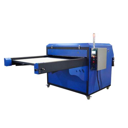 工业级液压双工位热压转印机大幅面服装 sublimation 印花机全新