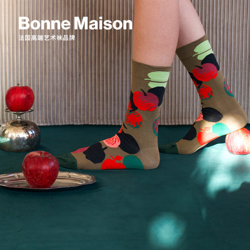 BonneMaison高端艺术袜之采摘系
