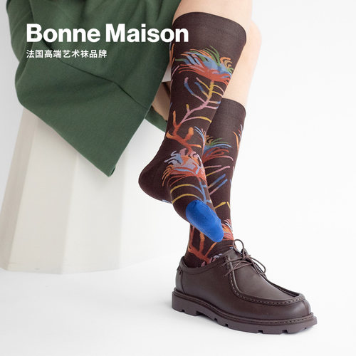 BonneMaison高端艺术袜之树林系