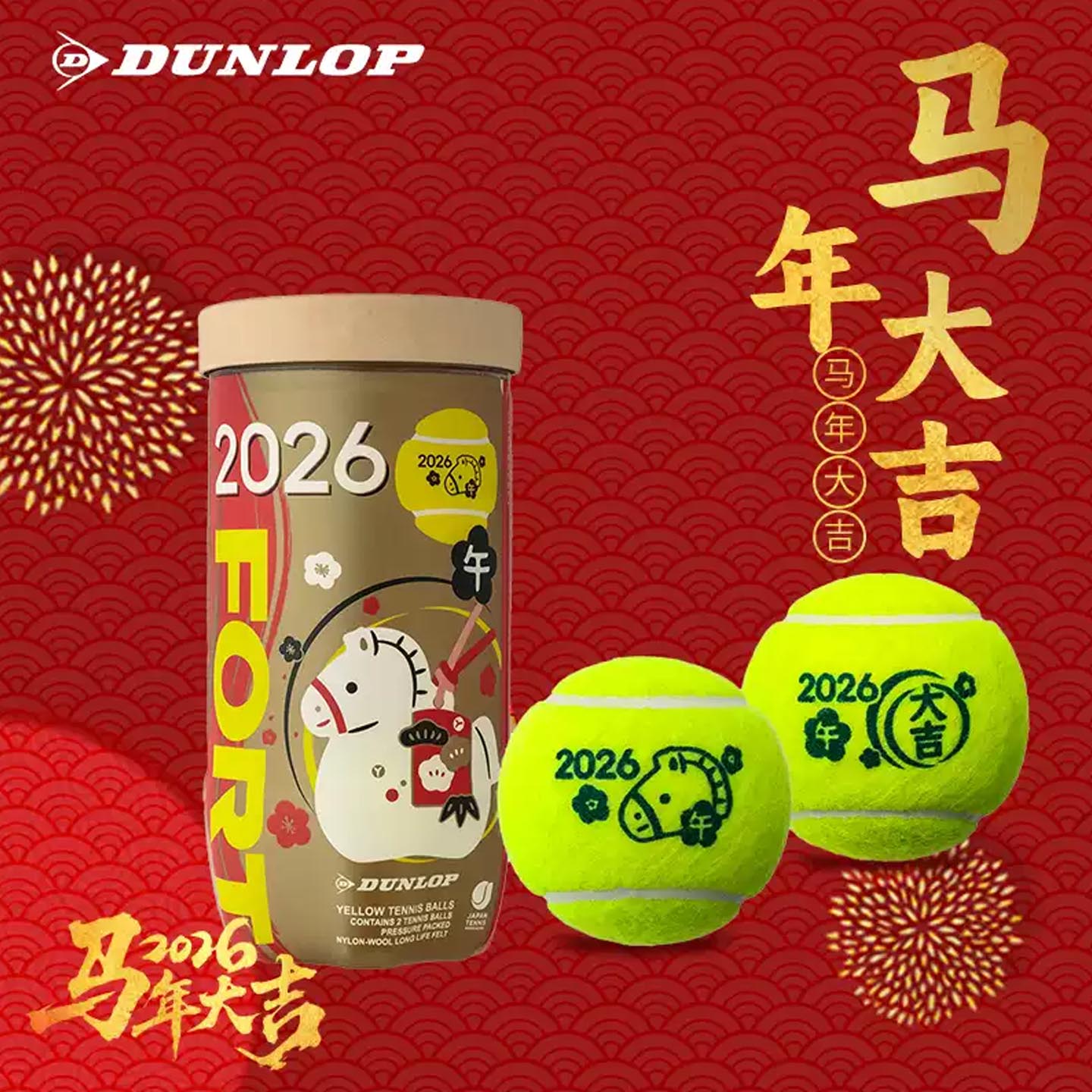 Dunlop邓禄普生肖网球马年比赛