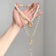 conch Vintage古着 Pearl cross项链