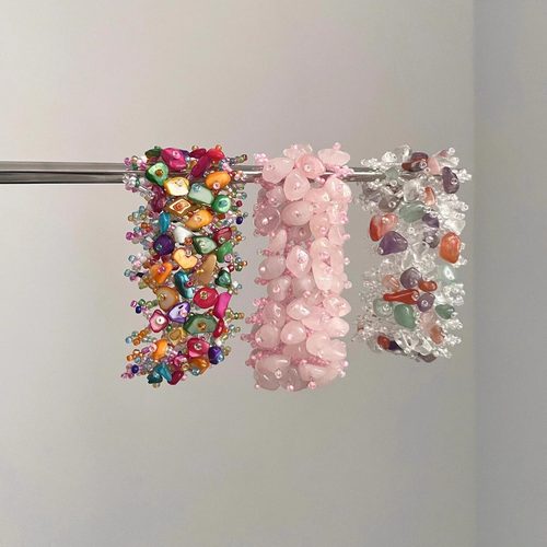 Vintage古着 Ethnic style dopamine grave手环