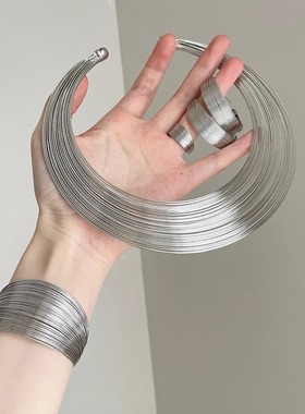 Vintage古着 Metal ring coil套装