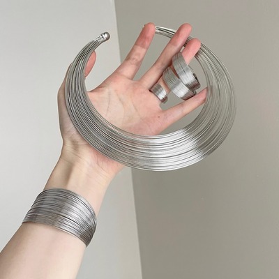 Vintage古着 Metal ring coil套装