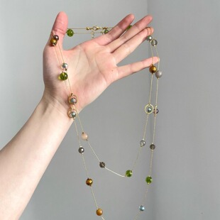 Vintage古着 Planet项链 Glazed