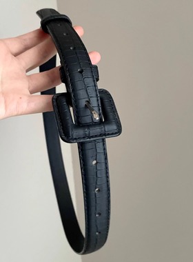 Vintage古着 Crocodile pattern belt腰带