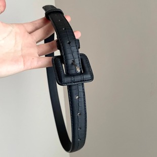 belt腰带 pattern Vintage古着 Crocodile