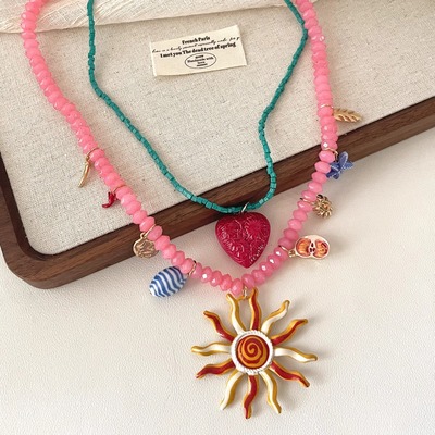 Vintage古着 Vacation illusion项链