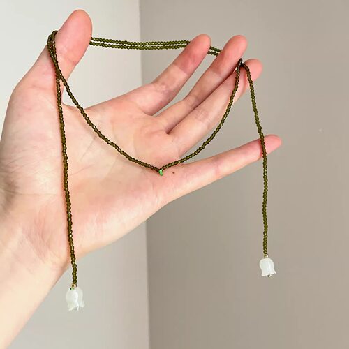 Vintage古着 Lily of the Valley项链