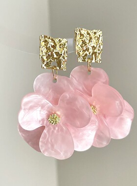 Vintage古着 Timely summer blooms耳饰
