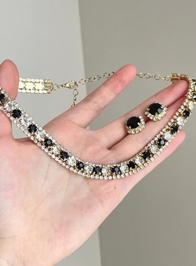 Vintage古着 Black gold shining treasure套装