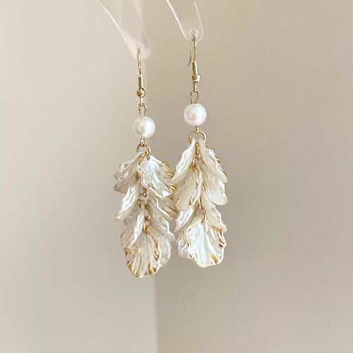 Vintage古着 Misty fragrance耳饰